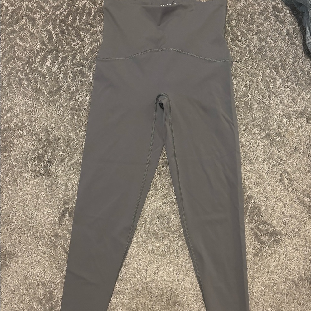 SPANX Charcoal Booty Boost Leggings